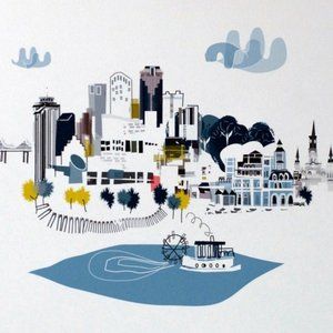 Print of New Orleans, LA